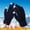 F, variant on Men's And Women's Snowflake Printing Gloves, And Fashionable Mobile Phone With Screen Knitted Gloves, Thick And Warm Winter Adult Women Gloves Mitten Mittens for Women Cold Weather Heated Winter