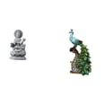 thumbnail image 1 of Estatua De Pavo Real Guan Yin, Figura De Feng Shui, Colección De Esculturas De Animales, Elegante Buda Femenino, Adorno Para Interior, Pasillo, Mesa, Dormitorio, Oficina, Sala De Estar,, 1 of 8