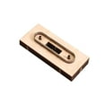 thumbnail image 2 of Troquel de corte de cuero y madera molde de corte para llavero de coche 8cmx1.8cm perfecl, 2 of 8