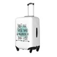 thumbnail image 2 of Bixox Washable Not All Who Wander Are Lost1 Printed Luggage Cover, Fashion Suitcase Protector Fits for Small luggage, 2 of 8