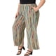 thumbnail image 3 of Pantalón De Salón De PierAncPaMujer, TalGrande, Estilo Boho Palazzo Verde 4X, 3 of 6