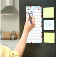 thumbnail image 6 of Inkdotpot Pack of 6 Funny Magnetic Dry Erase List For Fridge, Wipe Clean w/ NoStain, Quick Notes Shopping & Grocery List Whiteboard for Fridge, 8.75" x 3.8"(Christmas Theme), 6 of 6