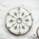 thumbnail image 1 of Adornos navideños, adornos para árboles de Navidad, adornos navideños de metal forjado con forma de copo de nieve y diamantes, decoración para árboles de Navidad, adornos para festivales., 1 of 6