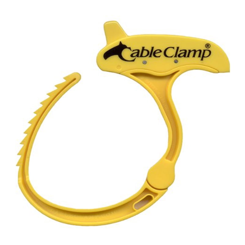 Cable Management Tool MEGA CABLE CLAMP Large Yellow Cable Clamp