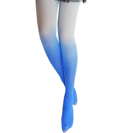 

6 pair Vintage Gradual Gradient Change Tights Stockings Women Girls Pantyhose Fashion Color Random
