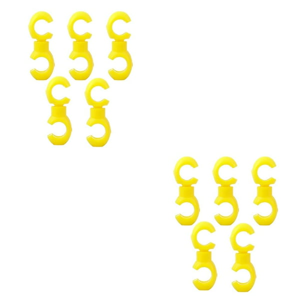 Naiovety Paquete de 5 accesorios para bicicletas, accesorios para bicicletas, líneas de almacenamiento, colectores de cables, tubos, Amarillo 2piezas