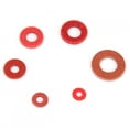 thumbnail image 4 of Red Insulation Flat Washer, Red Insulating Washer White Zinc Material 500 Pieces Choice  For Commercial Appliances For Marine Applications, 4 of 8