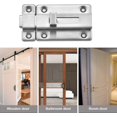 thumbnail image 4 of Door Bolts, 2 Pieces Stainless Steel Latch Sliding Door Lock, Surface Mounted Slide Bolt For All Types Of Internal Doors, 4 of 5