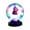 B, variant on VVQ Plastic LED Moon Lantern Night Light, Christmas Gifts Indoor Moonlit Decorations, Portable Emergency Lighting for Home Market Decorations 10.6x8.6x13.2cm