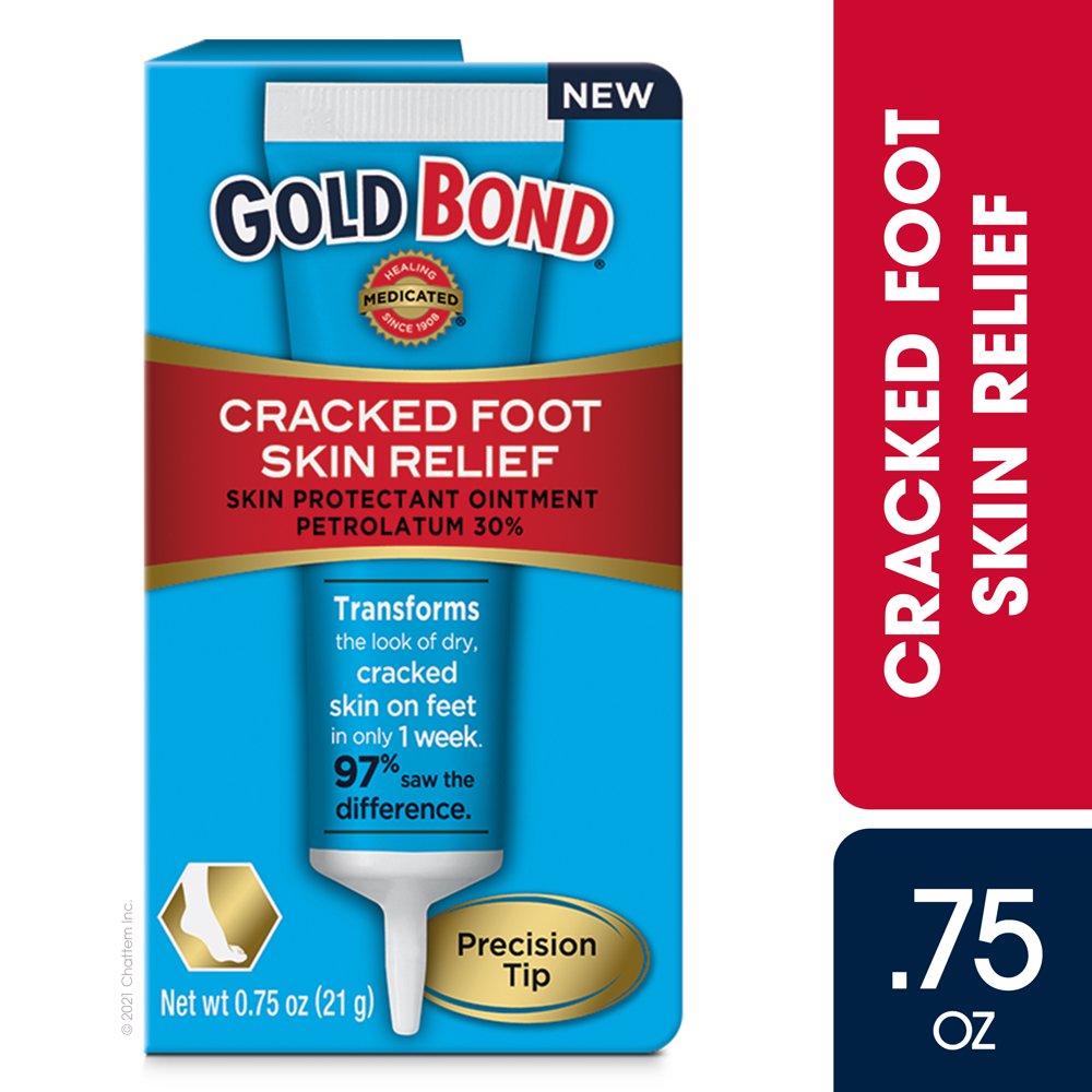 Gold Bond Cracked Foot Skin Relief, 0.75 Oz.