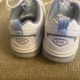 thumbnail image 4 of New Balance 608 White Blue Mens Casual Comfort Training Sneaker Shoes ABZRB, 4 of 6