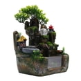 thumbnail image 7 of Indoor Water Fountain With Led & Mist Resin Rockery Waterfall Home Decor Art Decor, 7 of 7