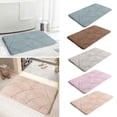 thumbnail image 4 of lanema Bathtub Mat Bath Mat for Bathroom Tub, Soft Shower Floor Mat Memory Foam Slow Rebounds Quick Drying, 4 of 19
