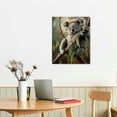 thumbnail image 3 of TIAOTIAOHOU Cute Animals Wall Art Prints koala Wall Art Modern Decor Artwork for Living Room Bathroom Decor Canvas Painting Artwork Decor, 3 of 5