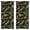 Camo-12, variant on Forest Camouflage Curtains Camo Hunting Conifer Tree, Branches and Leaves Curtain with Rod Pocket for Bedroom Living Room Home Decor Drapes Window Treatments 2 Panels Set 84" W X 84" L
