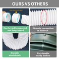 thumbnail image 4 of XHSGX Flexible Plastic Drain Extension Pipe with Rotating Connector - Heavy-Duty Corrosion-Resistant PE Inner & PVCLikeOuterExpandable/Retractable Hose for Yard, Garden, Home Drainage - Residential, 4 of 6