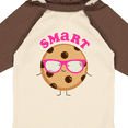 thumbnail image 4 of Inktastic Smart Cookie Girls Long Sleeve Baby Bodysuit, 4 of 5