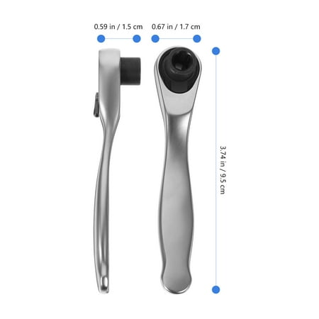 

Ratchet Screwdriver Wrench Quick Release Wrench Spanner Mini Screwdriver Bit Wrench