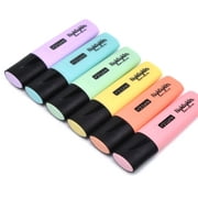 YISAN Highlighters Pastel Markers,Chisel Tip 6 Colors Pens,Journaling Students,Adults in Office,School,70054