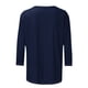 thumbnail image 2 of TaTaai Womens 2026 New Year Celebration Print Three Quarter Sleeve Top Round Neck Casual Blouse Holiday Festival Party Wear Gift, 2 of 5
