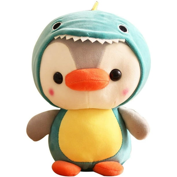 Adorable Penguin Stuffed Animal Dressed in Dinosaur Costume Penguin  Plushies with Dinosaur Outfit Cute Plush Toys for Kids Stuffed Animals Gift  for Lover 5.9 Inch 