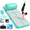 Blue-10ft*3.3ft*4in, variant on Inflatable Gymnastics Mat 10ft/13ft/16ft/ Airing Mats+gymnastics 4/6 Inthickness Tumble Track Floor Mats With Pump For Gym Cheerle