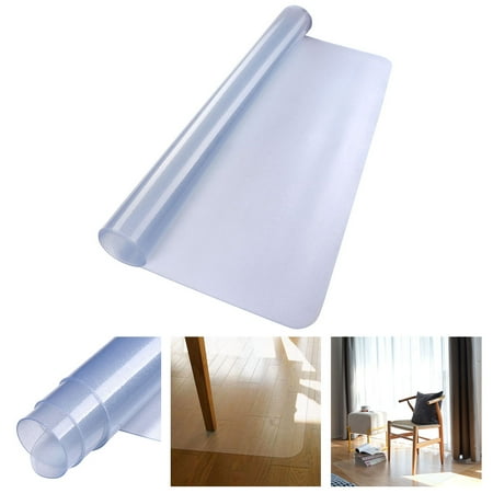 Yeshom 48 X 36 60 X46 Clear Pvc Floor Mat Protector For Hard