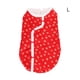 thumbnail image 5 of Ropa de mascotas cómodo traje tang traje tradicional estilo chino sin managura ropa ropa de animal trajes de moda abrigos de moda suministros rojos l Methold PT000679-10, 5 of 7