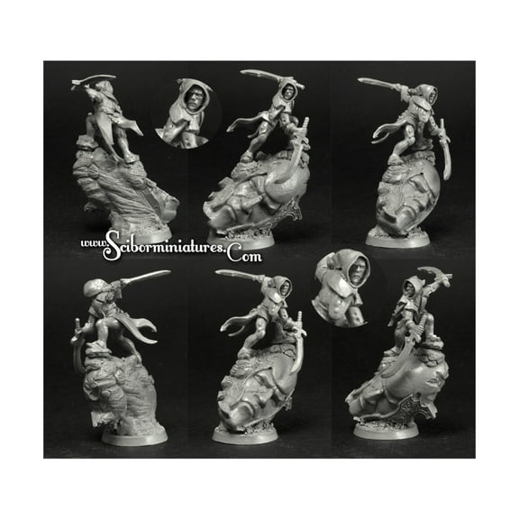 Scibor Monstrous Miniatures Elf Warrior New