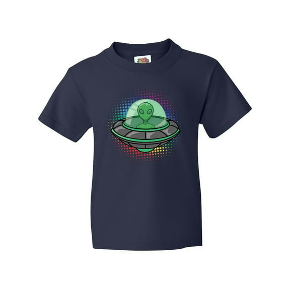 Inktastic Spaceship Funny Alien Outer Space Youth T-Shirt