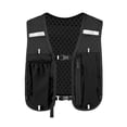 thumbnail image 1 of Gilet de Course Unisexe Léger Réfléchissant Gilet de Sport avec Bouteille d'Eau et Poches pour Téléphone Sangle de Poitrine Ajustable Idéal pour la Randonnée, le Cyclisme et les Activités de Plein Air, 1 of 5