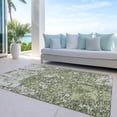 thumbnail image 6 of Addison Rugs Chantille Indoor/Outdoor Transitional Abstract Olive Washable Rectangle Rug, 2'6" x 3'10", 6 of 6