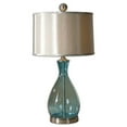 thumbnail image 2 of Uttermost Lampe de Table en Verre Meena en Bleu Clair, 2 of 2