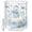 White, variant on Cartoon Cats Bathroom Shower Curtains with 12 Hooks Waterproof Shower Curtain for Stalls and Bathtubs Cute Cats Sleeping Dreams Clouds Watercolor Decorative Bathroom Privacy Curtain 36x72 Inches