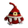 thumbnail image 2 of Llavero navideño de ganchillo hecho a mano | Adorno navideño de punto para decorar el árbol, bolso y calcetines | Hilo acrílico suave con llavero de metal | Bonito regalo navideño para todas, 2 of 5