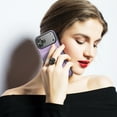 thumbnail image 4 of for iPhone 17 Pro Case for Women Girls, Premium PU Leather Wallet Case with Card Slots on Back Flip Protective Case for iPhone 17 Pro Phone Case - Purple, 4 of 8