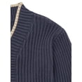 thumbnail image 6 of Modern Moments by Gerber Toddler Boy Sweater Knit Shawl Cardigan, Sizes 12 Months - 5T, 6 of 7