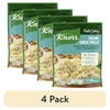 (4 pack) Knorr No Artificial Flavors Creamy Garlic Spiral Pasta Cooks in 8 Minutes , 4.4 oz Regular Pouch