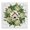 Spring Birdhouse Wreath Floral Wreath, variant on Stupell Industries French Country Spring Easter Egg Wreath Black Floating Frame Canvas Art, 18 x 18, by Annie LaPoint