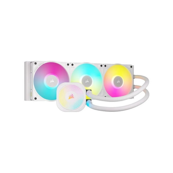 Corsair iCUE LINK TITAN 360 RX RGB AIO Liquid CPU Cooler, White