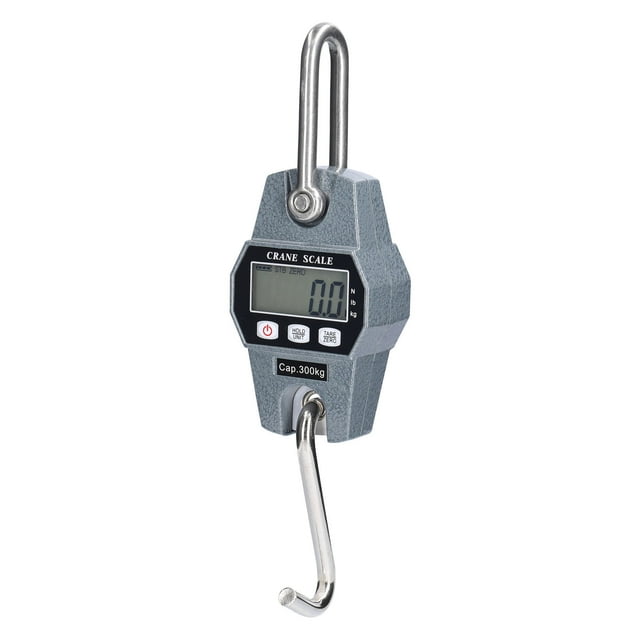 Mini LCD Digital 300kg/600lb Báscula colgante Portátil Industrial Electrónica Heavy Duty yeacher Escala colgante