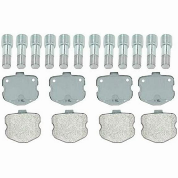 RM Brakes R53-SP1185AXPH Brake Pad Set for 2007-2013 Chevrolet Corvette