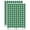 Dark Green, variant on Kawaii Chibi Cow Head Face Milk Farm Animal 200+ Round Stickers - Black - Gloss Finish - 0.50" Size