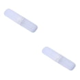 thumbnail image 4 of Maytalsory Tooth Brush Toothpaste Storage Box with Lid Portable Smooth Cases Chopsticks Forks Organizer Travel Office Party Transparent White 2Set, 4 of 6