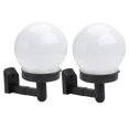 thumbnail image 3 of IFANLANDOR 2Pcs Lighting Black Plastic For Corridor Wall Lights Weatherproof Environmental-friendly, 3 of 7