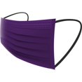 thumbnail image 6 of WeCare Disposable Face Mask, 3-Ply with Ear Loop (50 Individually Wrapped) - Assorted Violet Tones, 6 of 7