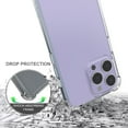 thumbnail image 4 of AquaFlex Hybrid Slim Designed For Apple iPhone 13 Pro 6.1"Case Transparent Clear, 4 of 8