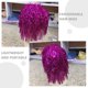 thumbnail image 4 of 10 piezas de pelo falso de moda pelucas de oropel de plástico pelucas de fiesta encantadoras tocado pelo falso pelucas de cosplay pelo falso pelucas de fiesta divertidas pelucas de pelo de disfraz, 4 of 6