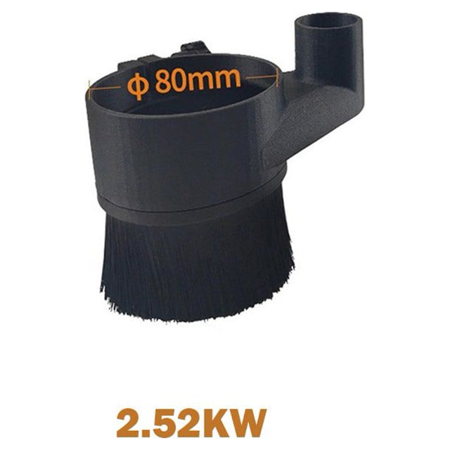 Dust Proof Cnc Spindle Brush Machine Spindle Replacement High Quality 52 Mm/65 Mm/80 Mm Accessories Cnc Engraving