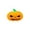 C004- Orange, variant on Squeeze Toys, Glow in The Dark Halloween Decorations, Halloween Trick Or Treat Toys, Pumpkin Party Favors, 7X5 Inch Orange Stress Squeeze Pumpkin Squeeze Toys for Halloween Class